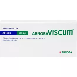 ABNOBAVISCUM Abietis 20 mg ampule, 8 ks