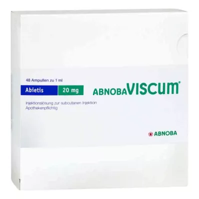 Abnobaviscum Abietis 20 mg ampule (48 kusů)