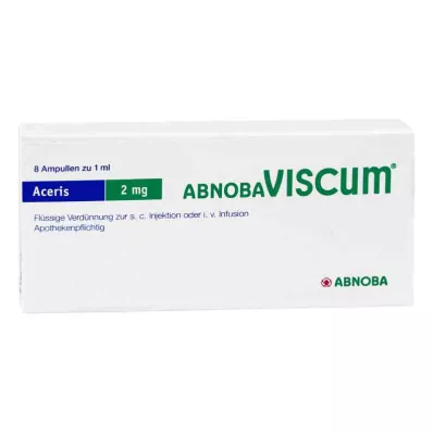 Abnobaviscum Aceris 2 mg ampule (8 ks)