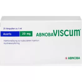 ABNOBAVISCUM Aceris 20 mg ampule, 21 ks