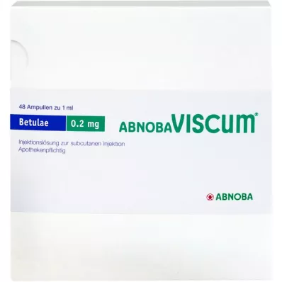 ABNOBAVISCUM Betulae 0,2 mg ampule, 48 ks