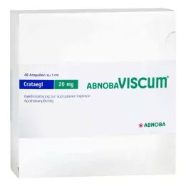 ABNOBAVISCUM Crataegi 20 mg ampule, 48 ks