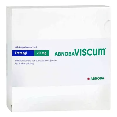 Abnobaviscum Crataegi 20 mg ampule (48 kusů)