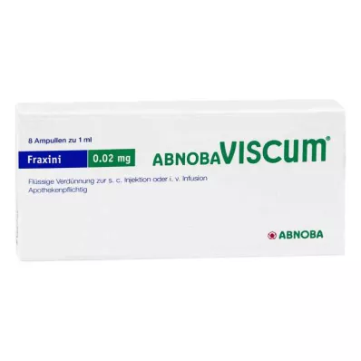 ABNOBAVISCUM Ampulky Fraxini 0,02 mg, 8 ks