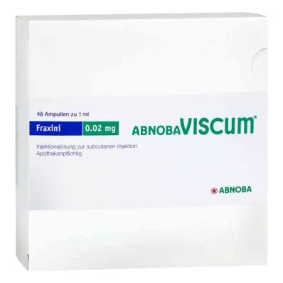 ABNOBAVISCUM Ampulky Fraxini 0,02 mg, 48 ks