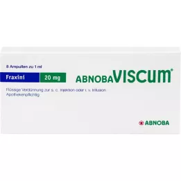 ABNOBAVISCUM Ampule Fraxini 20 mg, 8 ks