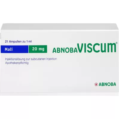 ABNOBAVISCUM Mali 20 mg ampule, 21 ks
