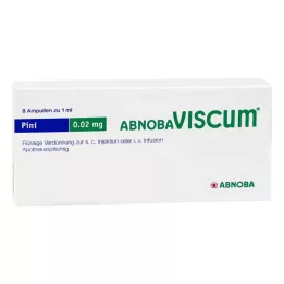 ABNOBAVISCUM Pini 0,02 mg ampule, 8 ks