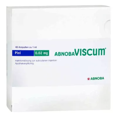 Abnobaviscum Pini 0,02 mg ampule (48 kusů)