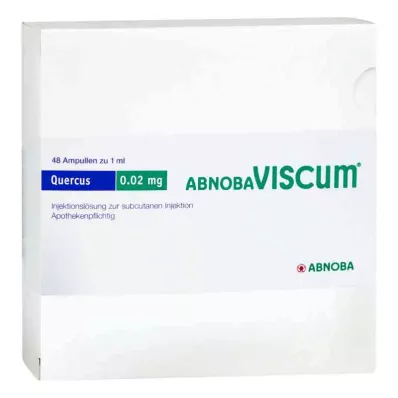 Abnobaviscum Quercus 0,02 mg ampule (48 kusů)