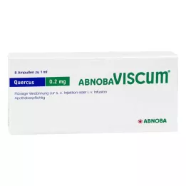 ABNOBAVISCUM Quercus 0,2 mg ampule, 8 ks