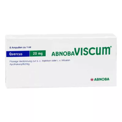 Abnobaviscum Quercus 20 mg ampule (8 kusů)