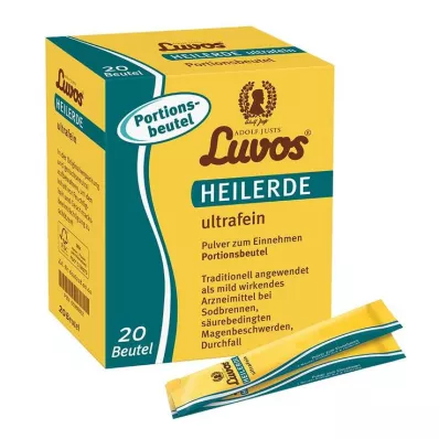 LUVOS Léčivý jíl ultrajemný sáček, 20X6,5 g