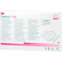TEGADERM 3M CHG I.V. fixační obvaz 8,5x11,5 cm 1657R, 25 ks