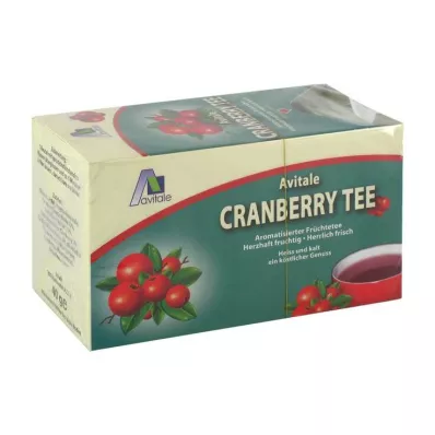CRANBERRY TEE Filtrační sáček, 20 ks CRANBERRY TEE Filtrační sáček, 20 ks
