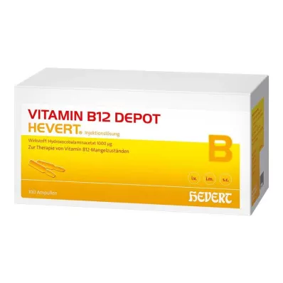 VITAMIN B12 DEPOT Ampule Hevert, 100 ks