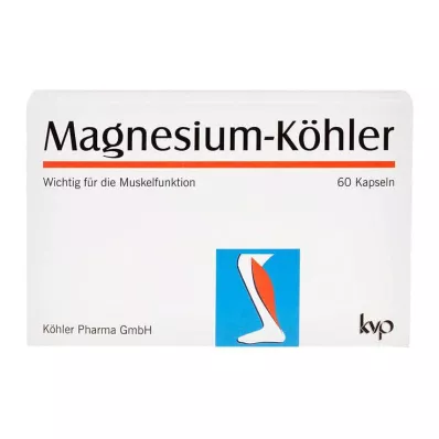 MAGNESIUM KÖHLER Kapsle, 1X60 ks MAGNESIUM KÖHLER Kapsle, 1X60 ks