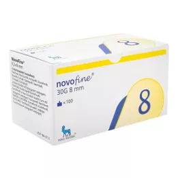NOVOFINE 8 kanyl 0,30x8 mm, 100 ks