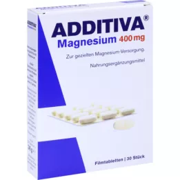 ADDITIVA Hořčík 400 mg potahované tablety, 30 ks