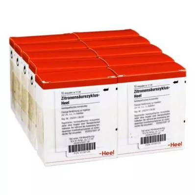 Ampule Cytric Acid Cycle Heel, 100 ks
