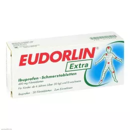 EUDORLIN extra Ibuprofen proti bolesti, 20 ks