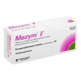 MEZYM F enterální potahované tablety, 50 ks