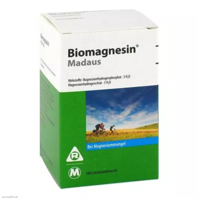 BIOMAGNESIN Madaus pastilky, 200 kapslí