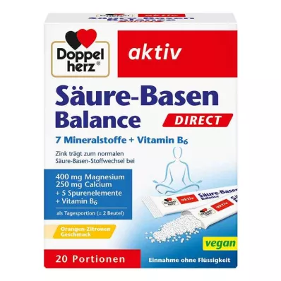 DOPPELHERZ Acid-Base Balance DIRECT Pelety, 20 ks