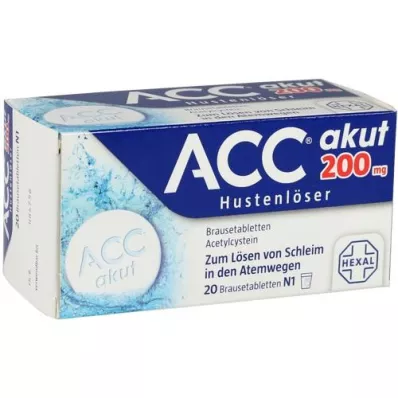 ACC akutní 200 šumivých tablet, 20 ks