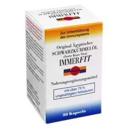 SCHWARZKÜMMELÖL Immerfit kapsle, 50 kapslí