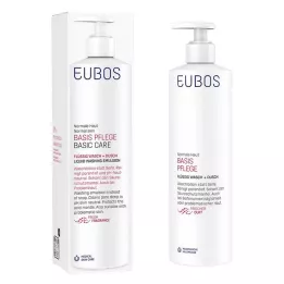 EUBOS FLÜSSIG červená svěží vůně s dávkovačem, 400 ml