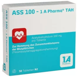 ASS 100-1A Pharma TAH Tablety, 50 ks