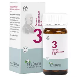 BIOCHEMIE Orobincová sádra 3 Ferrum phosphoricum D 12 tbl, 100 ks
