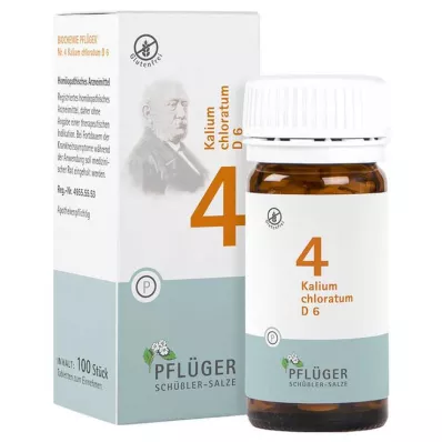 BIOCHEMIE Ploughmans Plaster 4 Kalium chloratum D 6 tablet, 100 ks