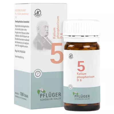 BIOCHEMIE Orobincová sádra 5 Kalium phosphoricum D 6 tbl, 100 ks