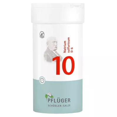 Biochemie Pflueger 10 Natrum sulfuricum D 6 tablet, 400 ks