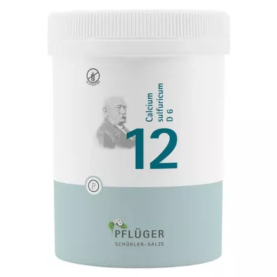 Biochemistry Pflueger 12 Calcium sulfuricum D 6 tablet, 1000 ks