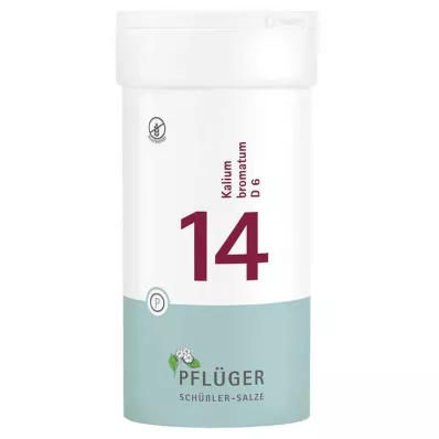Biochemie Pflueger 14 bromat draselný.D 6 tablet, 400 ks