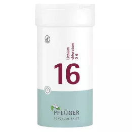 BIOCHEMIE Orobincová sádra 16 Lithium chloratum D 6 tbl, 400 ks