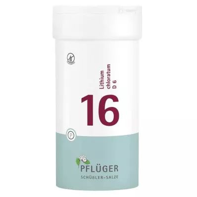 Biochemistry Pflueger 16 Lithium chloratum D 6 tablet, 400 ks