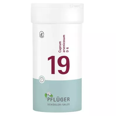 Biochemistry Pflueger 19 Cuprum arsenicosum D 6 tablet, 400 ks