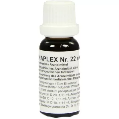 REGENAPLEX Kapky č. 22 aN, 15 ml