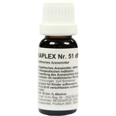 REGENAPLEX Kapky č. 51 dN, 15 ml