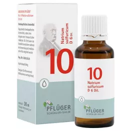 BIOCHEMIE Ploughmans Plaster 10 Natrium sulphuricum D 6 kapání, 30 ml