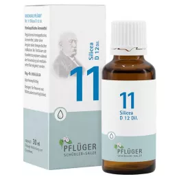 BIOCHEMIE Ploughmans 11 Silicea D 12 kapek, 30 ml