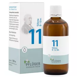 BIOCHEMIE Ploughmans 11 Silicea D 12 kapek, 100 ml