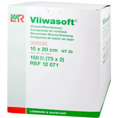 VLIWASOFT Vliesové kompresy 10x20 cm sterilní 4l., 150 ks VLIWASOFT Vliesové kompresy 10x20 cm sterilní 4l., 150 ks
