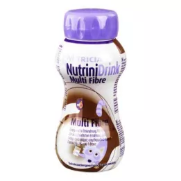 NUTRINIDRINK MultiFibre s příchutí čokolády, 200 ml