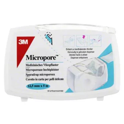 MICROPORE Netkaná omítka 1,25 cmx5 m.Abr.1530NP-0SD, 1 ks