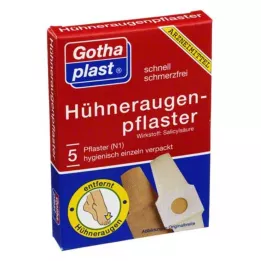 GOTHAPLAST Kukuřičná sádra Cornmed 2x6 cm, 5 ks